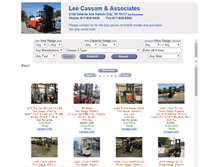 Tablet Screenshot of cassam.com